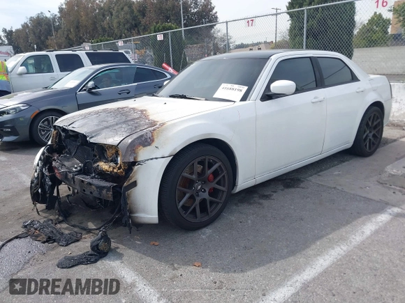 2007 Chrysler 300 C SRT8 with VIN 2C3LA73W17H659735, listed as a IAAI auction lot 41688198 with 132,785 mi miles. Bid and sale history available at carsss.com. Image 17.