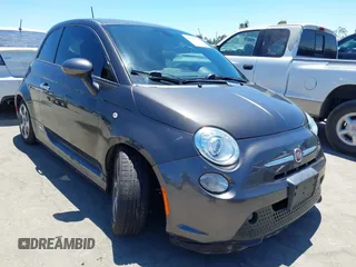2016 FIAT 500e with VIN 3C3CFFGE4GT180388, listed as a IAAI auction lot 42627917 with 38,627 mi miles and . Bid and sale history available at DreamBid. Image 1.