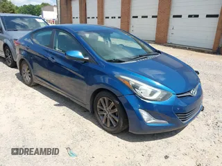 2016 Hyundai Elantra SE with VIN KMHDH4AE0GU567481, listed as a IAAI auction lot 42556804 with 106,930 mi miles and . Bid and sale history available at DreamBid. Image 1.