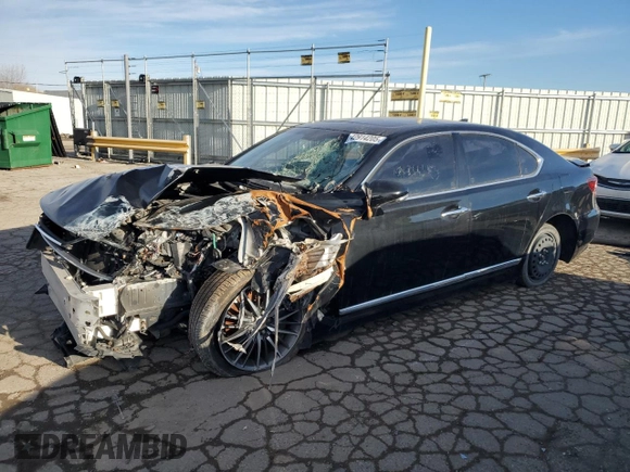 2017 Lexus LS 460 with VIN JTHCL5EF7H5029023, listed as a Copart auction lot 42914205 with 81,337 mi miles and Clean title. Bid and sale history available at DreamBid. Image 1.