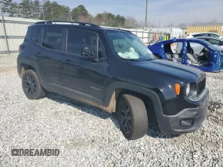 2017 Jeep Renegade Altitude with VIN ZACCJBBH6HPG29616, listed as a Copart auction lot 48911005 with 121,526 mi miles and Salvage title. Bid and sale history available at DreamBid. Image 4.