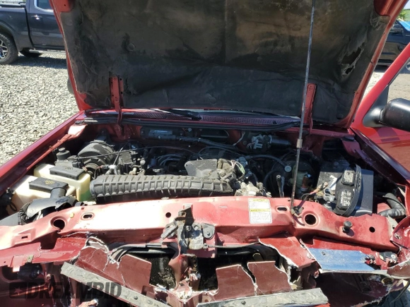 1997 Ford Ranger XLT with VIN 1FTCR14X7VTA07422, listed as a Copart auction lot 53111375 with 157,917 mi miles and Salvage Title. Bid and sale history available at carsss.com. Image 11.