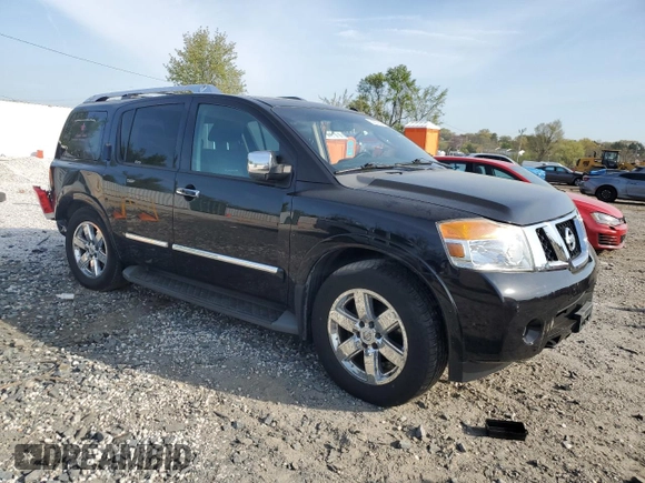 2012 Nissan Armada Platinum z VIN 5N1AA0NC8CN612390, wystawiony jako Copart lot #53537645 z przebiegiem 135 417 mil mil oraz Szkoda całkowita • Salvage title. Historia ofert i sprzedaży dostępna na DreamBid. Obrazek 4.