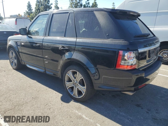 2012 Land Rover Range Rover Sport SC with VIN SALSH2E4XCA741711, listed as a Copart auction lot 80974414 with 105,967 mi miles and Clean Title. Bid and sale history available at carsss.com. Image 2.