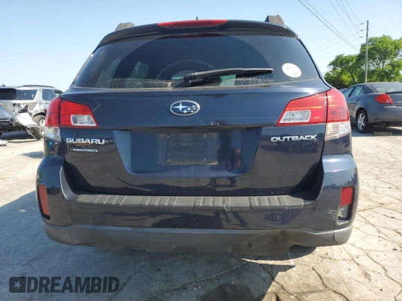 2012 Subaru Outback 2.5i Limited with VIN 4S4BRCJC5C3208365, listed as a Copart auction lot 54685985 with 167,884 mi miles and Clean Title. Bid and sale history available at carsss.com. Image 6.