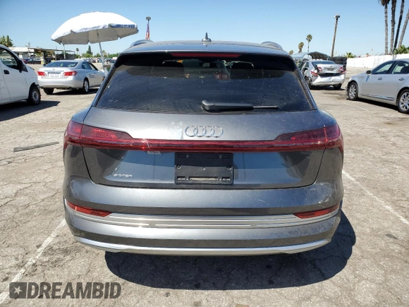 2019 Audi e-tron Prestige with VIN WA1VAAGE8KB007872, listed as a Copart auction lot 66012863 with 37,542 mi miles. Bid and sale history available at carsss.com. Image 6.
