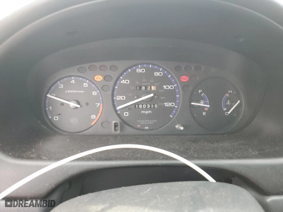 1998 Honda Civic EX with VIN 1HGEJ8143WL009772, listed as a Copart auction lot 46605665 with 190,316 mi miles and Salvage Title. Bid and sale history available at carsss.com. Image 9.