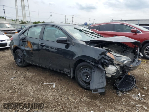 2016 Toyota Corolla L with VIN 2T1BURHE1GC638923, listed as a Copart auction lot 58753515 with 114,269 mi miles and Salvage title. Bid and sale history available at DreamBid. Image 4.