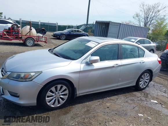 2013 Honda Accord Sdn EX-L with VIN 1HGCR2F8XDA013898, listed as a IAAI auction lot 42026046 with 165,679 mi miles. Bid and sale history available at carsss.com. Image 14.