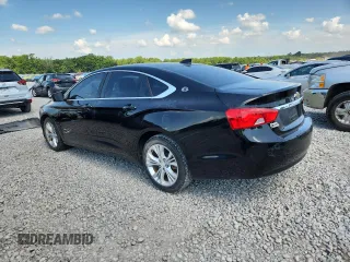 2015 Chevrolet Impala LT with VIN 2G1115SL1F9211883, listed as a Copart auction lot 65294035 with 167,969 mi miles and Salvage title. Bid and sale history available at DreamBid. Image 2.