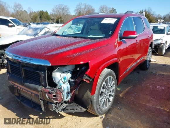 2021 GMC Acadia Denali with VIN 1GKKNPLS8MZ176560, listed as a IAAI auction lot 41527583 with 40,293 mi miles and . Bid and sale history available at carsss.com. Image 2.