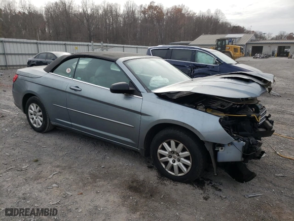 2008 Chrysler Sebring LX with VIN 1C3LC45K68N122032, listed as a Copart auction lot 79886784 with 102,723 mi miles and Salvage Title. Bid and sale history available at carsss.com. Image 4.
