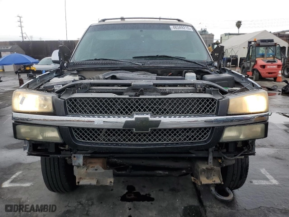 2004 Chevrolet Avalanche Z66 with VIN 3GNEC12T44G128485, listed as a Copart auction lot 48349215 with 196,190 mi miles and Salvage Title. Bid and sale history available at carsss.com. Image 5.
