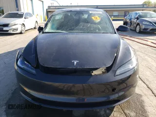 2024 Tesla Model 3 Long Range with VIN 5YJ3E1EB5RF788173, listed as a Copart auction lot 52053955 with 11,863 mi miles and Salvage Title. Bid and sale history available at DreamBid. Image 5.