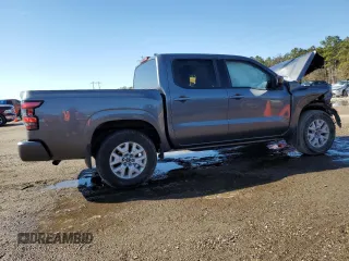 2023 Nissan Frontier Pro-X with VIN 1N6ED1EJ2PN606489, listed as a Copart auction lot 89196555 with 12,979 mi miles and Salvage title. Bid and sale history available at DreamBid. Image 3.
