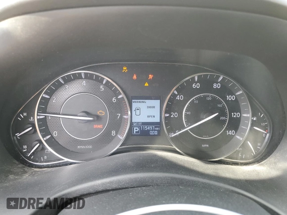 2019 Nissan Armada SL with VIN JN8AY2ND2KX008457, listed as a Copart auction lot 53707565 with 115,497 mi miles and Clean Title. Bid and sale history available at carsss.com. Image 9.