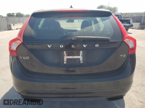 2015 Volvo V60 T5 Drive-E Premier with VIN YV140MEB1F1199057, listed as a Copart auction lot 52538015 with 179,560 mi miles and Clean Title. Bid and sale history available at carsss.com. Image 6.