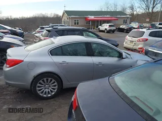 2011 Buick Regal CXL Turbo TO2 with VIN W04GW5EV6B1126921, listed as a IAAI auction lot 41463638 with 107,128 mi miles. Bid and sale history available at carsss.com. Image 12.