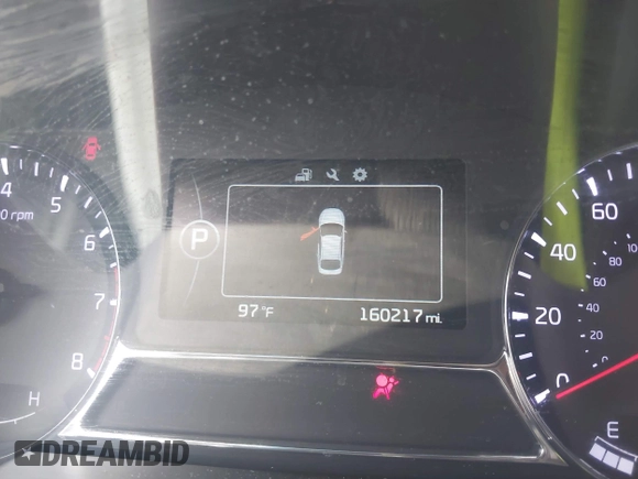 2014 Kia Optima SXL Turbo with VIN 5XXGR4A68EG286085, listed as a IAAI auction lot 42634481 with 160,217 mi miles and . Bid and sale history available at DreamBid. Image 15.