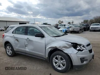 2015 Chevrolet Equinox LS with VIN 2GNALAEK3F6124508, listed as a Copart auction lot 52595755 with 156,826 mi miles and Salvage Title. Bid and sale history available at DreamBid. Image 4.