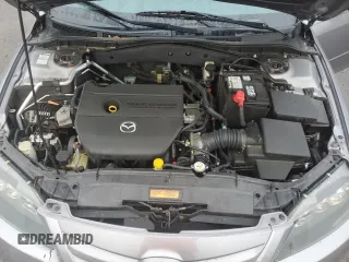 2008 Mazda 6 i Sport VE with VIN 1YVHP80C585M38433, listed as a Copart auction lot 79957794 with 102,642 mi miles and Salvage Title. Bid and sale history available at carsss.com. Image 11.