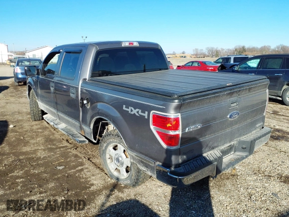 2014 Ford F-150 XL with VIN 1FTFW1EF7EKD93048, listed as a IAAI auction lot 41443576 with 167,124 mi miles. Bid and sale history available at carsss.com. Image 3.