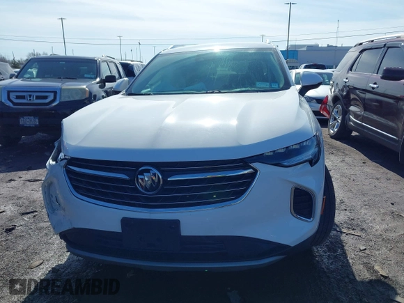 2021 Buick Envision Preferred with VIN LRBAZLR45MD041450, listed as a IAAI auction lot 41820633 with 36,722 mi miles and . Bid and sale history available at DreamBid. Image 12.