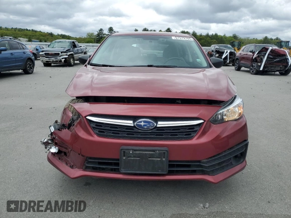 2021 Subaru Impreza z VIN 4S3GTAB65M3709458, wystawiony jako Copart lot #57579765 z przebiegiem 25 552 mil mil oraz Szkoda całkowita • Salvage title. Historia ofert i sprzedaży dostępna na DreamBid. Obrazek 5.