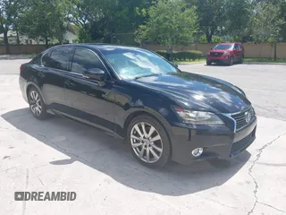 2013 Lexus GS 350 z VIN JTHBE1BL3D5008186, wystawiony jako IAAI lot #42534872 z przebiegiem 164 434 mil mil oraz . Historia ofert i sprzedaży dostępna na DreamBid. Obrazek 1.
