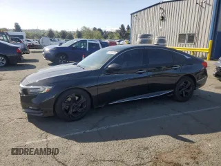 2018 Honda Accord Touring with VIN 1HGCV1F95JA065398, listed as a Copart auction lot 52305435 with 124,339 mi miles and Salvage title. Bid and sale history available at DreamBid. Image 1.
