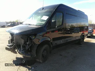 2024 Mercedes-Benz Sprinter Passenger with VIN W1Z4NGHY2RT162429, listed as a IAAI auction lot 41994321 with 6,092 mi miles. Bid and sale history available at carsss.com. Image 2.