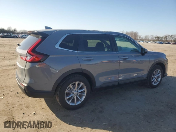 2025 Honda CR-V EX-L with VIN 2HKRS4H70SH451199, listed as a Copart auction lot 48839745 with 4,123 mi miles and Salvage Title. Bid and sale history available at DreamBid. Image 3.
