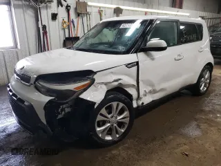 2015 Kia Soul + with VIN KNDJP3A55F7159706, listed as a Copart auction lot 42717174 with 105,366 mi miles and Salvage Title. Bid and sale history available at carsss.com. Image 1.