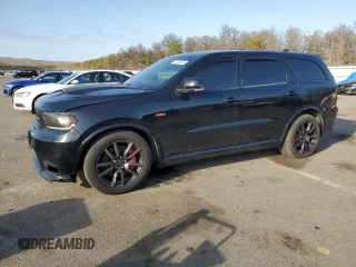 2018 Dodge Durango SRT with VIN 1C4SDJGJ0JC266264, listed as a Copart auction lot 47618075 with 64,723 mi miles and Salvage title. Bid and sale history available at DreamBid. Image 1.