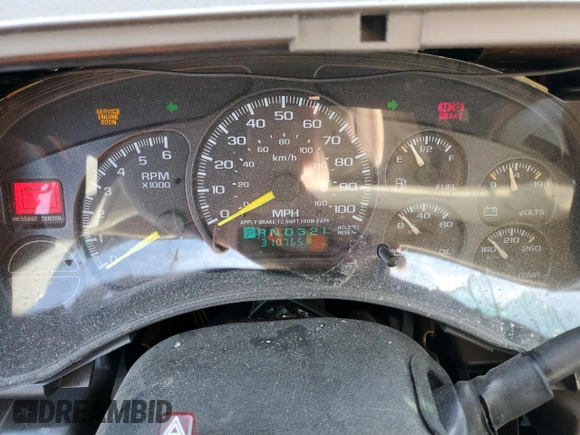 2000 GMC Yukon SLE with VIN 1GKEK13T2YJ130870, listed as a Copart auction lot 82887054 with 310,765 mi miles and Salvage Title. Bid and sale history available at carsss.com. Image 9.