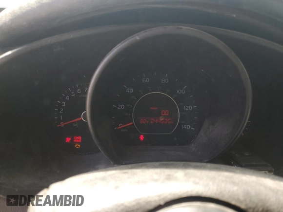 2016 Kia Soul with VIN KNDJN2A24G7244818, listed as a Copart auction lot 41897295 with 244,535 mi miles and Salvage Title. Bid and sale history available at carsss.com. Image 9.