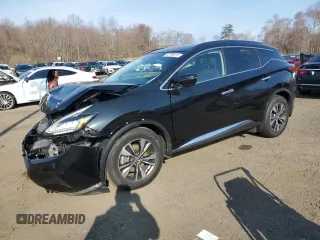 2019 Nissan Murano S with VIN 5N1AZ2MS7KN160153, listed as a Copart auction lot 52749515 with 33,339 mi miles and Clean Title. Bid and sale history available at carsss.com. Image 1.