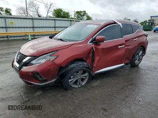 2019 Nissan Murano S with VIN 5N1AZ2MJ8KN101538, listed as a Copart auction lot 54148265 with 32,425 mi miles and Salvage Title. Bid and sale history available at carsss.com. Image 1.