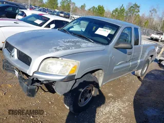 2007 Mitsubishi Raider LS with VIN 1Z7HC22K67S265576, listed as a IAAI auction lot 41375976 with 108,471 mi miles. Bid and sale history available at carsss.com. Image 2.