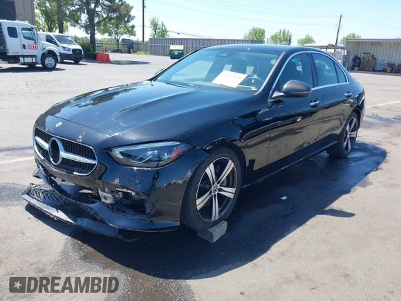 2022 Mercedes-Benz C 300 with VIN W1KAF4HB4NR011074, listed as a IAAI auction lot 42077950 with 16,438 mi miles and . Bid and sale history available at DreamBid. Image 2.