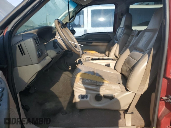 2002 Ford Excursion Special Serv z VIN 1FMNU40L92EA53356, wystawiony jako Copart lot #65188184 z przebiegiem 245 397 mil mil oraz Szkoda całkowita • Salvage title. Historia ofert i sprzedaży dostępna na DreamBid. Obrazek 7.