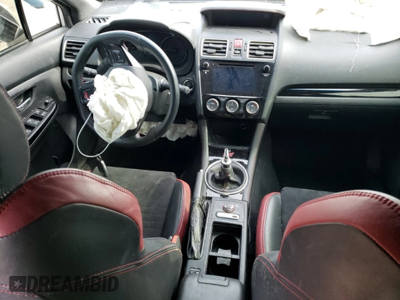 2021 Subaru WRX STI with VIN JF1VA2E62M9807610, listed as a Copart auction lot 44980365 with Not provided miles and Salvage title. Bid and sale history available at DreamBid. Image 8.