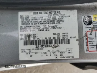 2008 Lincoln MKZ z VIN 3LNHM28TX8R622064, wystawiony jako Copart lot #59549055 z przebiegiem 83 092 mil mil oraz Szkoda całkowita • Salvage title. Historia ofert i sprzedaży dostępna na DreamBid. Obrazek 13.