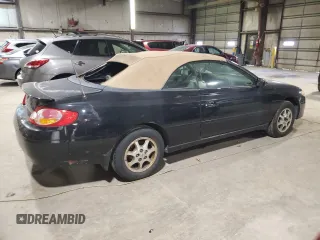 2002 Toyota Solara SE with VIN 2T1FE22P92C015607, listed as a Copart auction lot 83807274 with 264,442 mi miles and Clean Title. Bid and sale history available at carsss.com. Image 3.