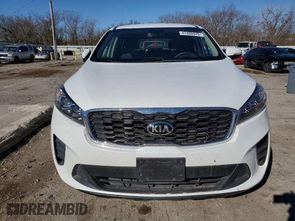2020 Kia Sorento LX with VIN 5XYPG4A3XLG651712, listed as a Copart auction lot 47490945 with 95,612 mi miles and Salvage Title. Bid and sale history available at carsss.com. Image 5.
