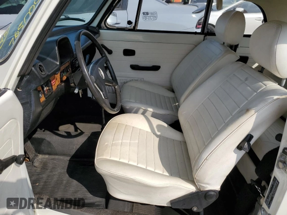 1979 Volkswagen Beetle with VIN 1592042384, listed as a Copart auction lot 76500934 with 37,218 mi miles and Salvage Title. Bid and sale history available at DreamBid. Image 7.