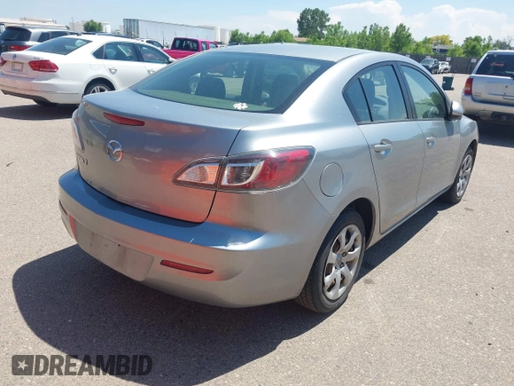 2013 Mazda 3 i SV with VIN JM1BL1TG1D1832624, listed as a IAAI auction lot 42372225 with 177,506 mi miles and . Bid and sale history available at DreamBid. Image 4.