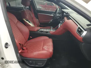 2022 Genesis G70 Launch Edition with VIN KMTG14TE7NU082238, listed as a Copart auction lot 79286854 with 25,071 mi miles and Salvage Title. Bid and sale history available at DreamBid. Image 7.