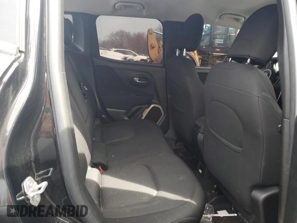 2016 Jeep Renegade Latitude with VIN ZACCJBBT7GPE17956, listed as a Copart auction lot 50838505 with 105,491 mi miles and Salvage Title. Bid and sale history available at carsss.com. Image 10.