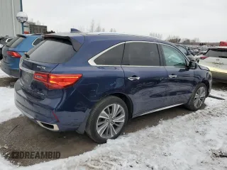 2017 Acura MDX Advance z VIN 5FRYD4H84HB506788, wystawiony jako Copart lot #88094635 z przebiegiem 107 385 mil mil oraz Szkoda całkowita • Salvage title. Historia ofert i sprzedaży dostępna na DreamBid. Obrazek 3.